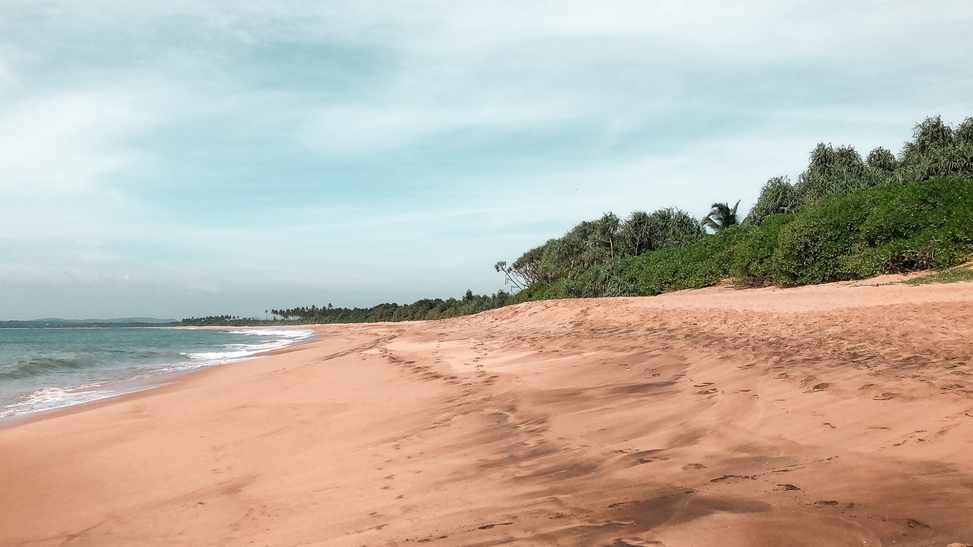 plaża na Sri Lance