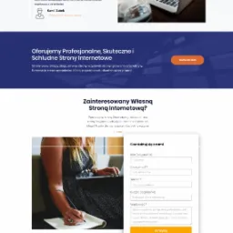 Strona z naszym portfolio