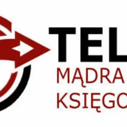 Logo firmy Telcz. Czerwony symbol strzałki w okręgu, obok czarny napis TELCZ oraz czerwony napis MĄDRA KSIĘGOWOŚĆ na białym tle.