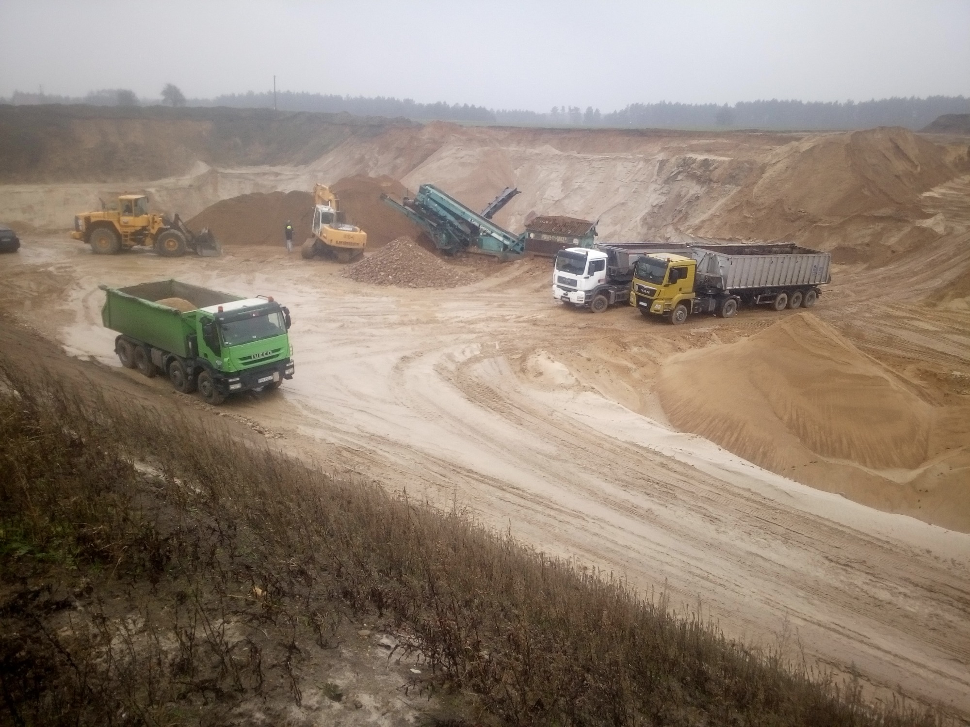 Transport materiałów sypkich