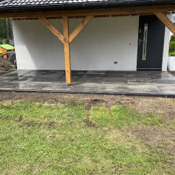 Układanie kostki brukowej Lgota Wielka 2