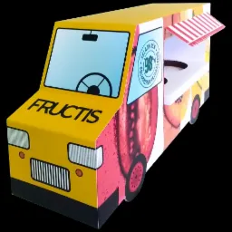 Prezenter na kosmetyki Fructis.