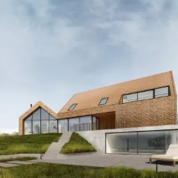 Projekt domu jednorodzinnego w Tomaszkowie k. Olsztyna