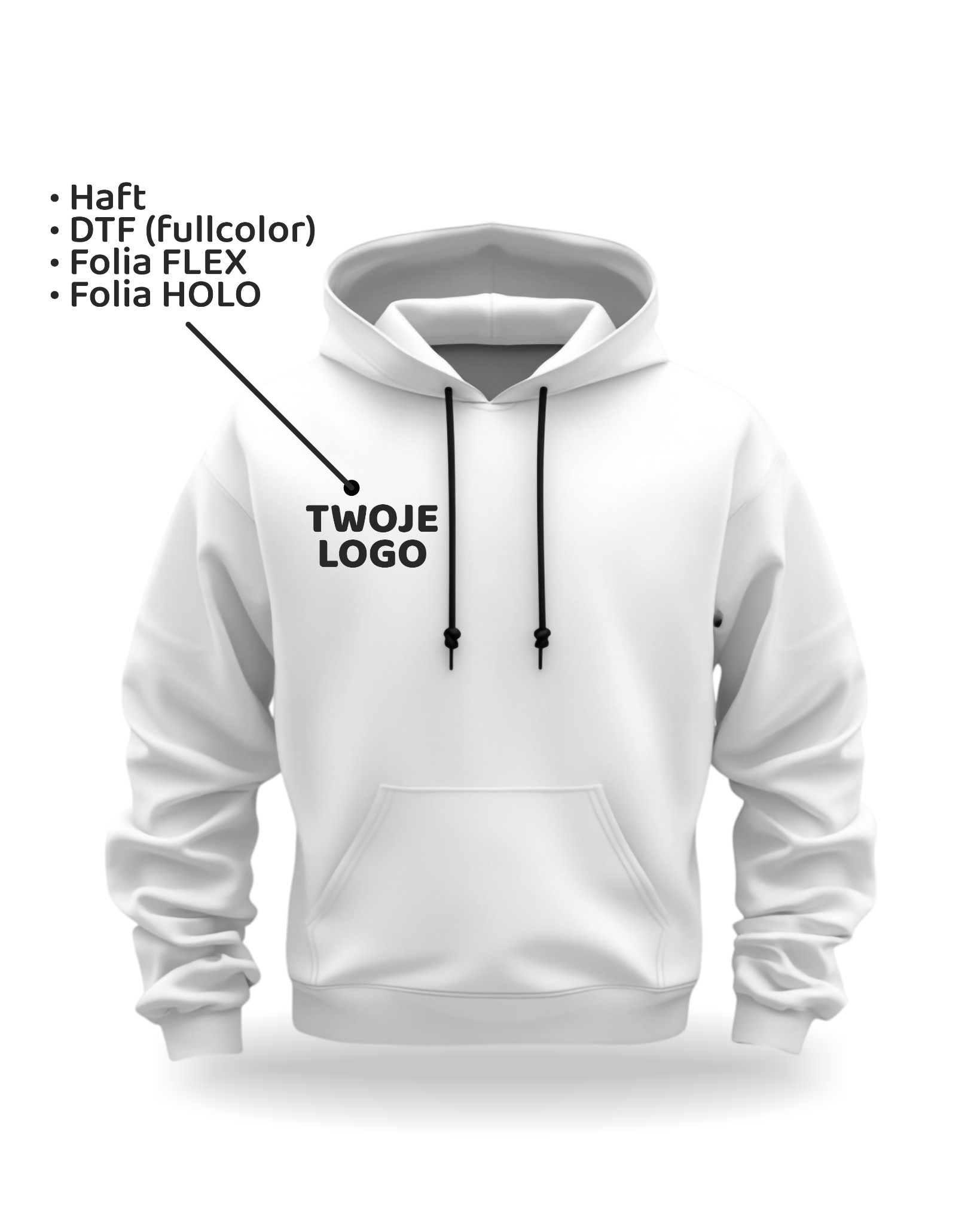 Bluzy z nadrukiem. Odzież firmowa. Projektowanie i znakowanie ubrań.