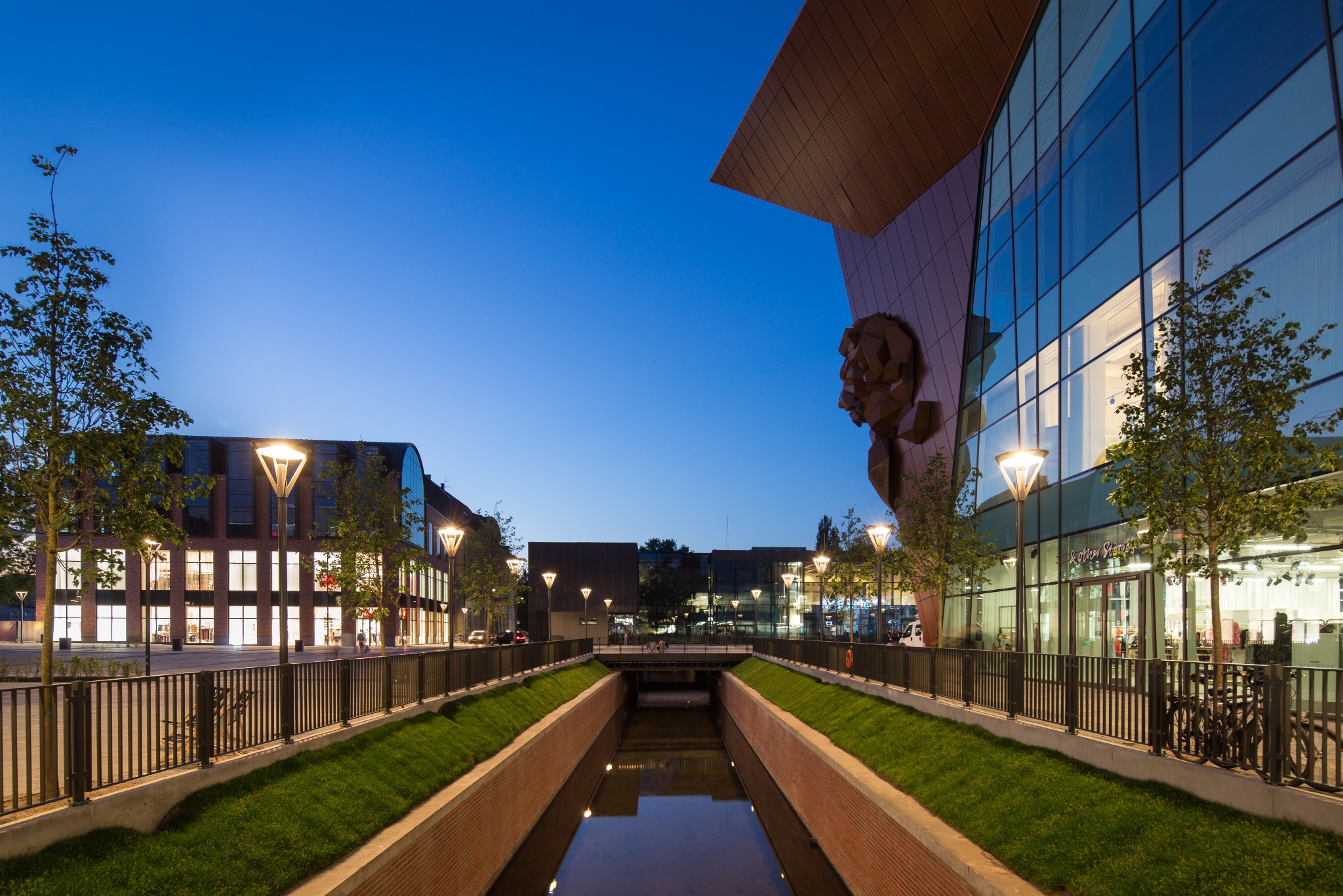 Forum Gdańsk (2012-2018) - zabytkowy kanał Raduni