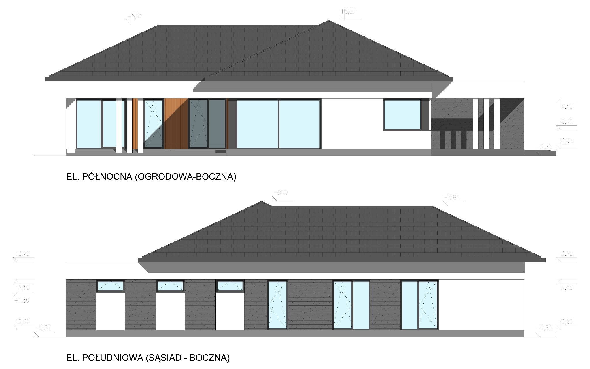 Czarne (2023) - dom jednorodzinny
