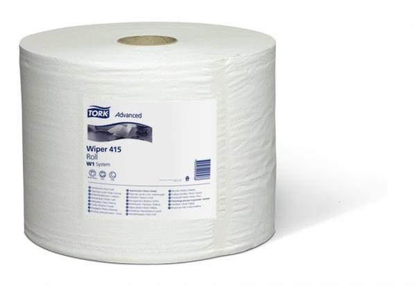 Czyściwo w dużej roli Tork Advanced 415 białe 130100