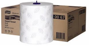 Tork 290067 ręcznik w roli tork advanced biały