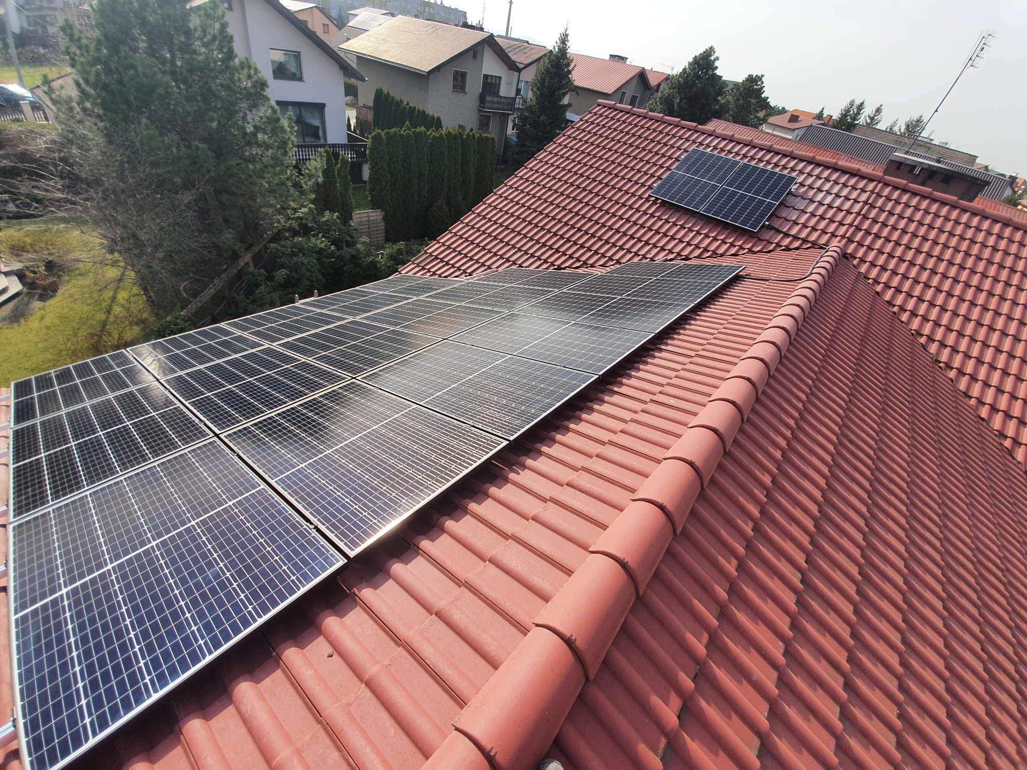 instalacja 6kwp, wykonana w 2dni