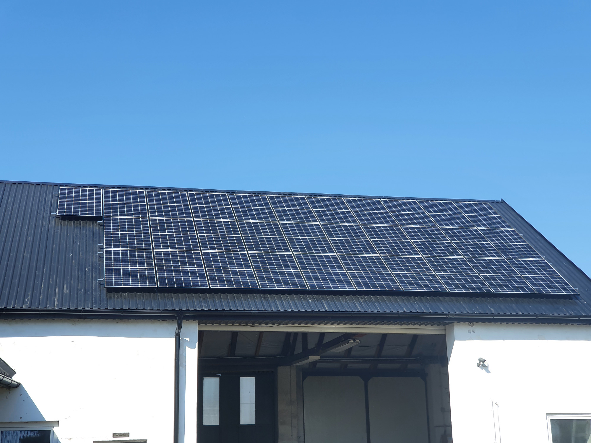 instalacja 9,92 KWP, wykonana w 1 dzień