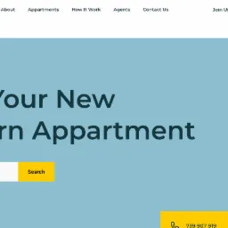 Strona internetowa JAMstack - Luxestate