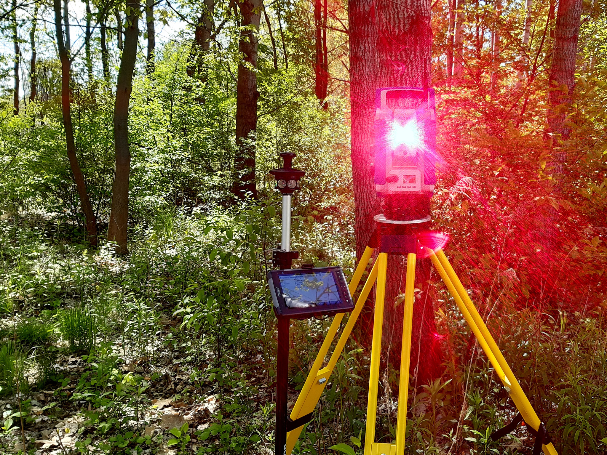 Wykonujemy precyzyjne pomiary w każdym terenie.