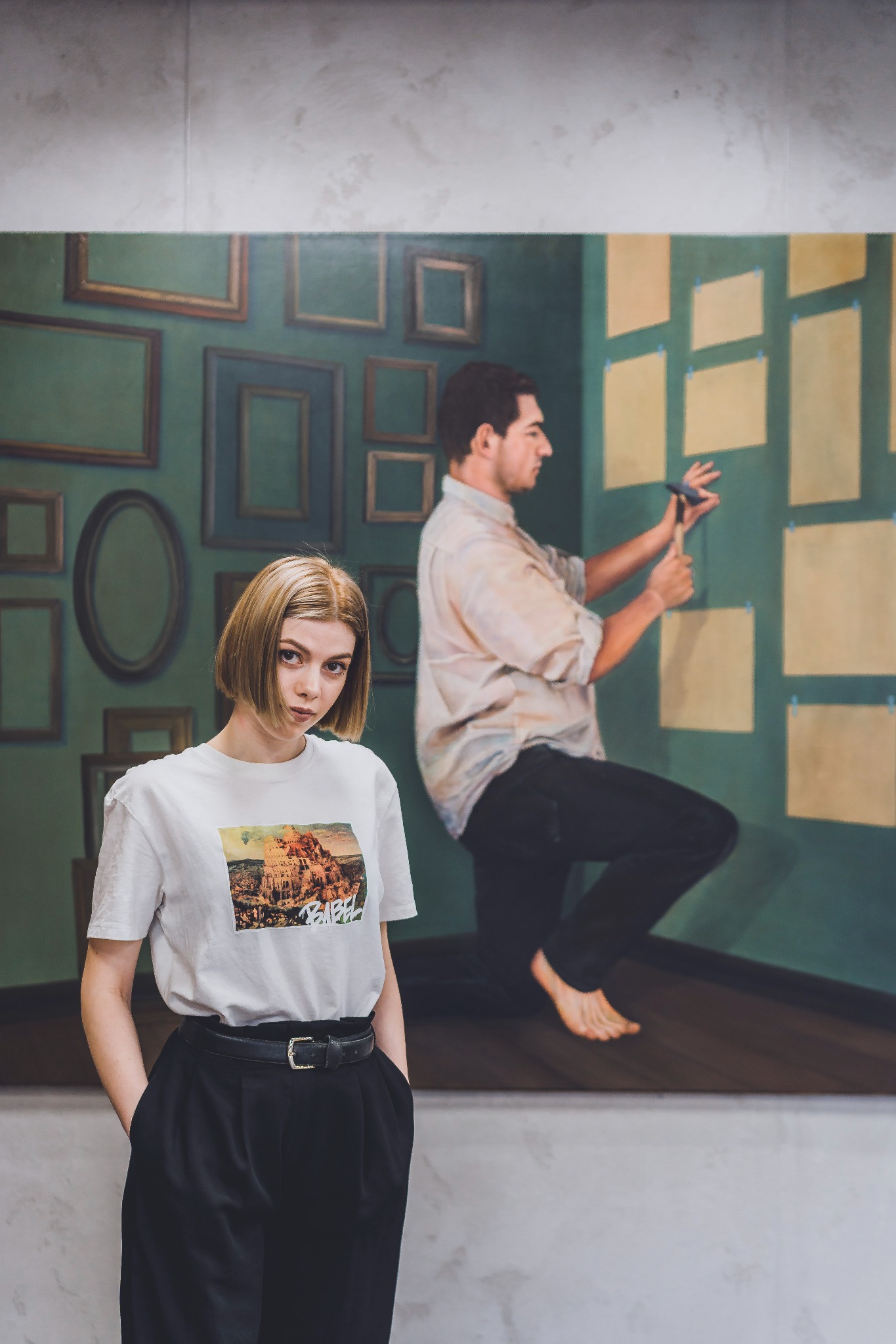 Obraz olej na płótnie 160/200cm