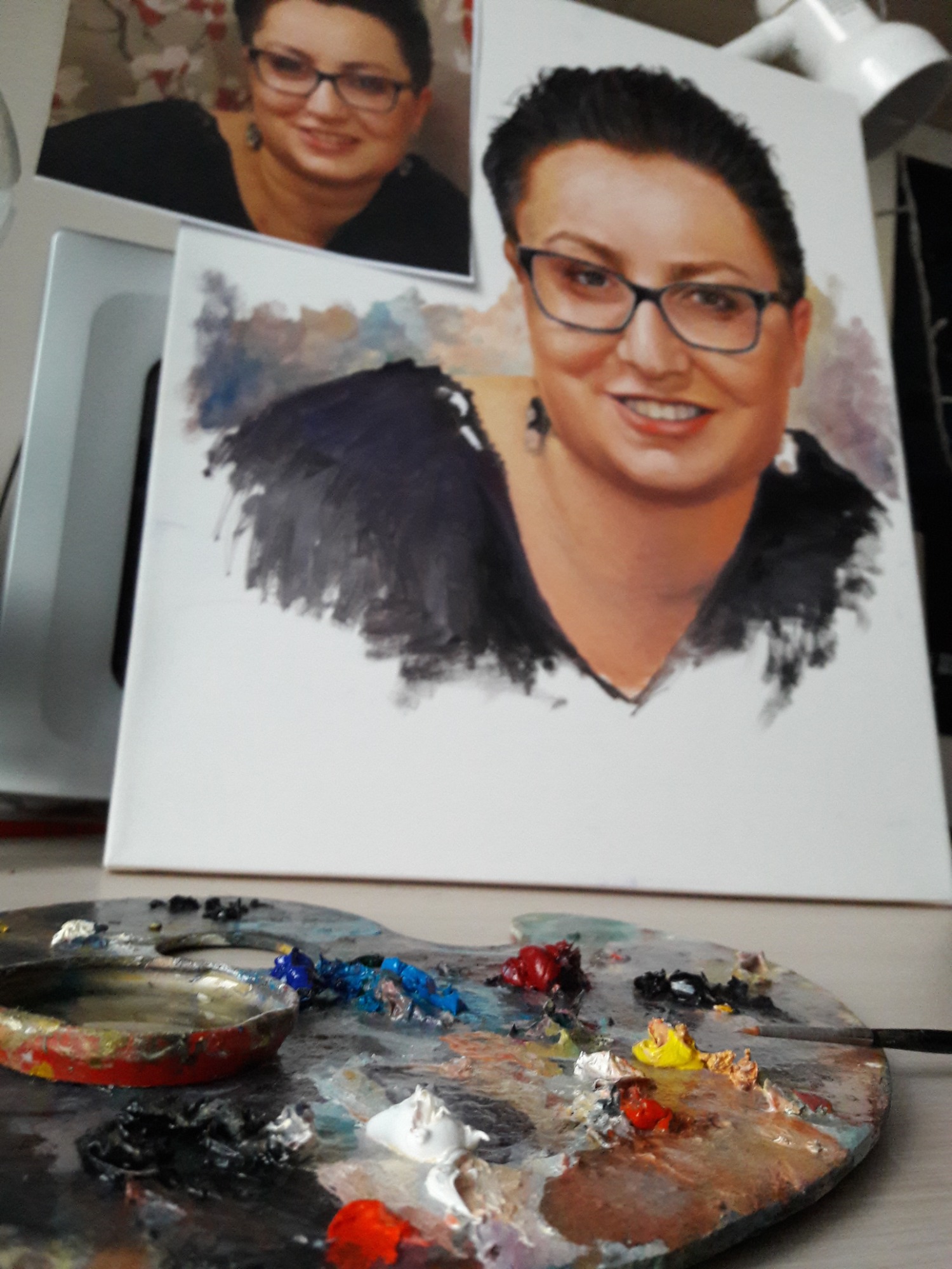 Portret olejny 50/60