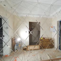 Usługi Szklarskie Szklarnia Bartłomiej Kuś - Lustra fazowane, zabudowa korytarza.