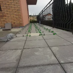 Izolacja tarasu i ukladanie gresu