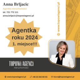 To ogromne wyróżnienie i powód do radości, zdobyłam 1 miejsce w Agencji w 2024 :-)
Dziękuje moim Klientow za zaufanie i Wasze cudowne opinie.