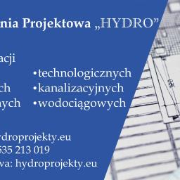 Baner reklamowy dla firmy Hydroprojekty