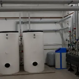 Kotłownia w Centrum Sporu w Raszynie