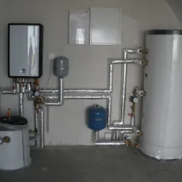 Pompa ciepła na osiedlu w Wilanowie - jednostka wewnętrzna