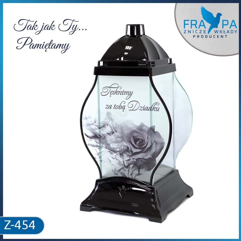 Znicz Z-454 dla Dziadka z dedykacją 'Tęsknimy za Tobą, Dziadku'