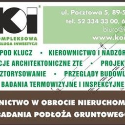 Kompleksowa Obsługa Inwestycji - Nadzorowanie Budowy Tuchola
