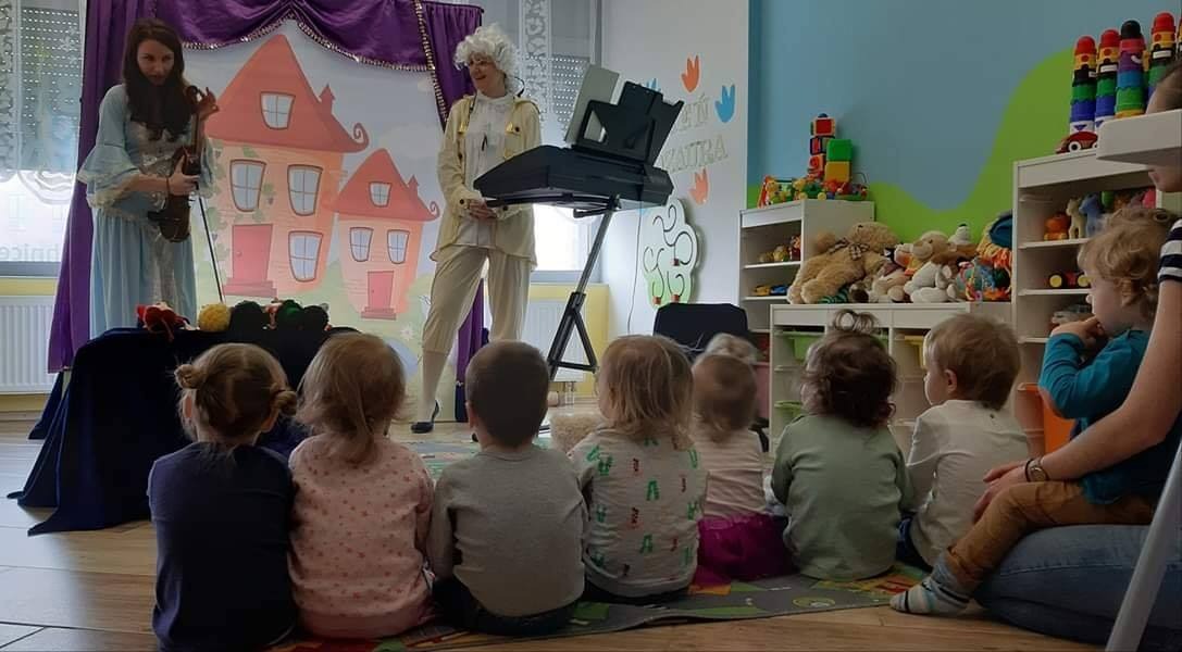 Bajka ze skrzypcami w roli głównej dla żłobka