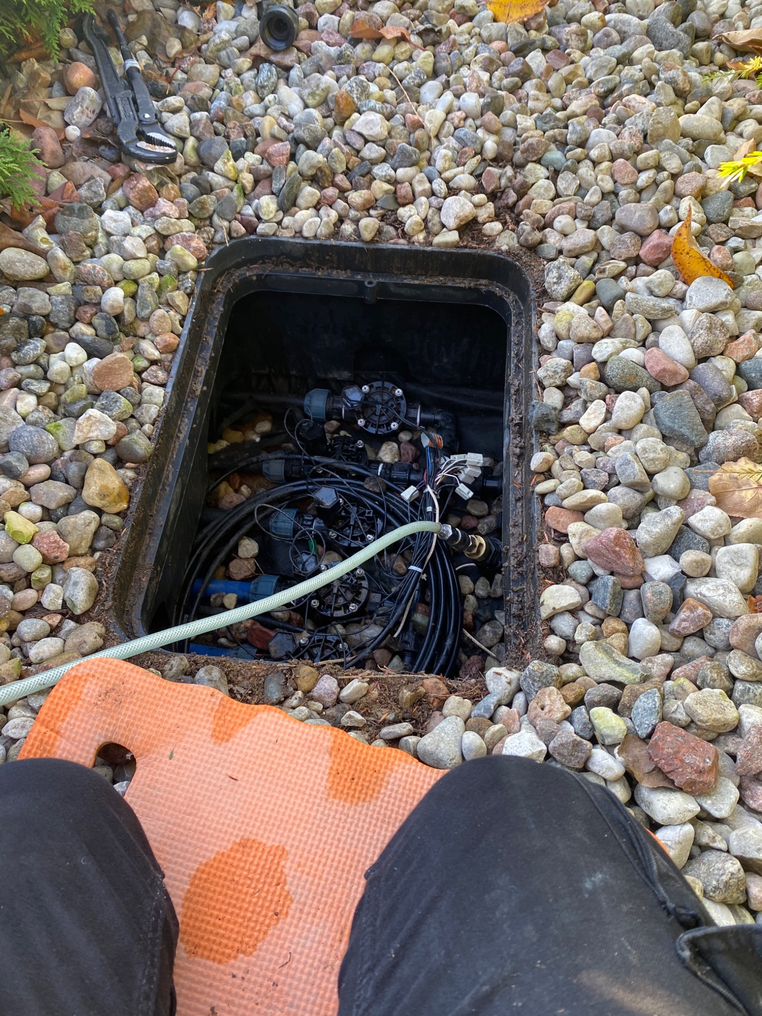 Przygotowanie systemu nawadniania ogrodu do sezonu zimowego.