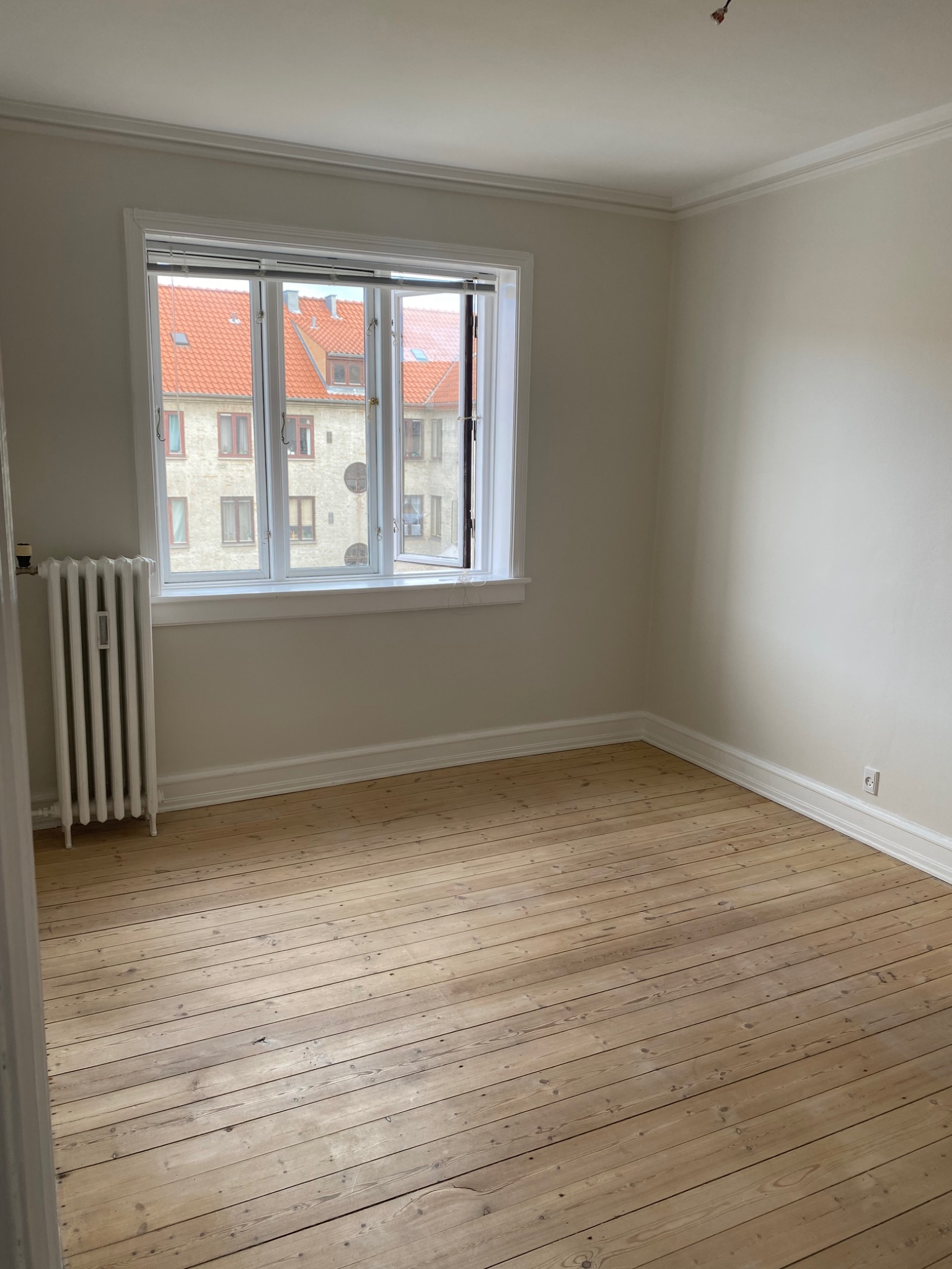 Remont generalny jednego z pomieszczeń apartamentu w Kopenhadze.