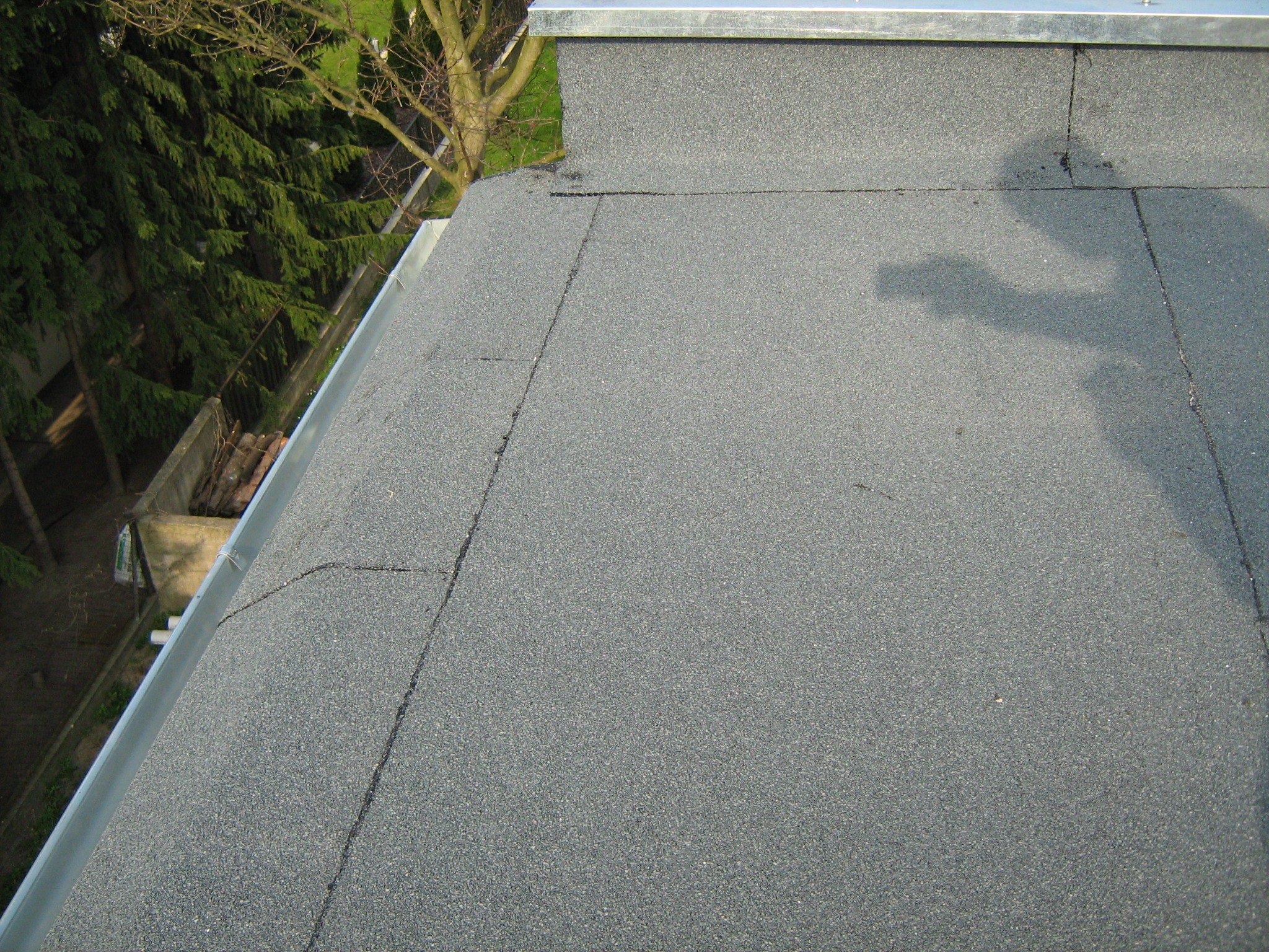 Styropapa + papa z obróbką attyki.