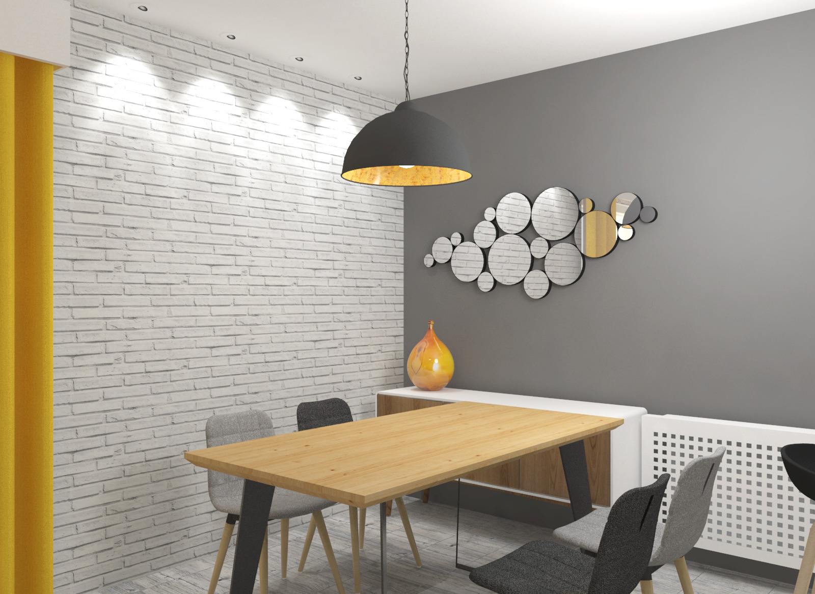 Jadalnia dom jednorodzinny