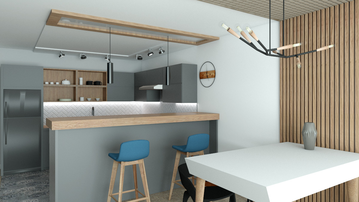 Apartament - kuchnia