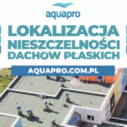 Lokalizacja nieszczelności dachów płaskich