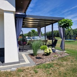 Witam wykonujemy zadaszenia aluminiowe pergole bramy przęsła barierki jesteśmy z Tarnowa działamy małopolska świętokrzyskie podkarpackie montaż wycena malowane proszkowo 