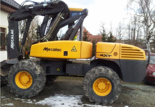 wynajem koparki mecalac 12 mxt