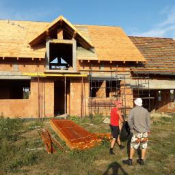 Budowa domu (etap dach - Zabrze)