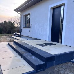 Układanie kostki brukowej Głowno 2