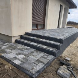 Układanie kostki brukowej Głowno 3