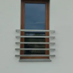 Balustrada francuska nierdzewna satynowana