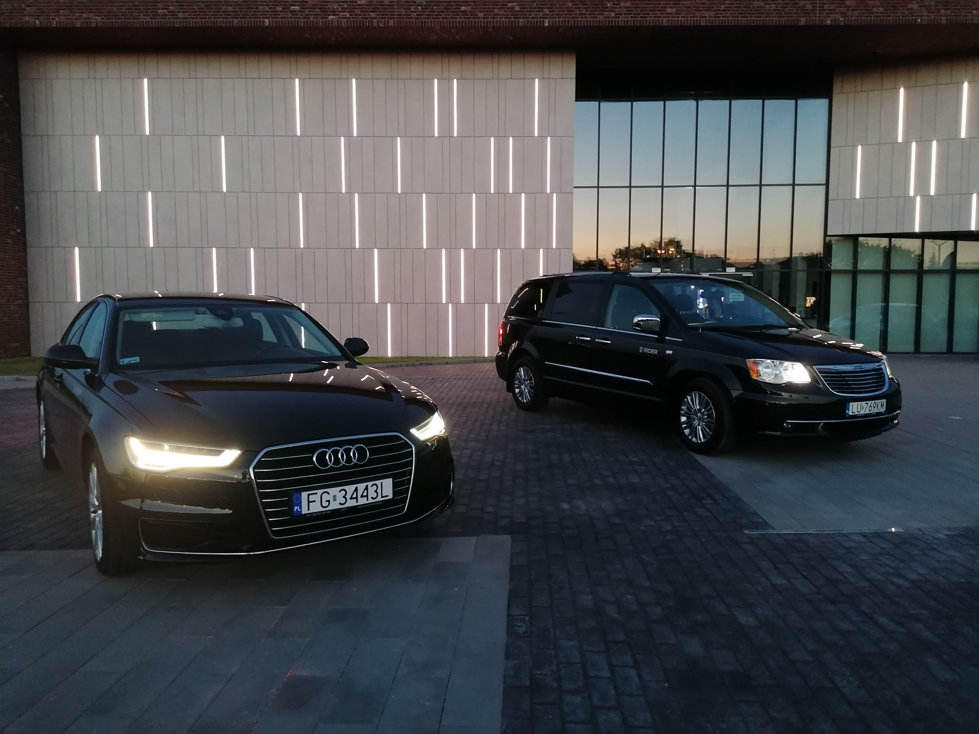 RIDER szczecin-odbiór z lotniska w Berlinie