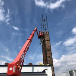 wyburzanie komina 22m