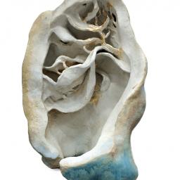Rzeźba ceramiczna, 55x60x80, glina szamotowa, szkliwo, szlag-metal