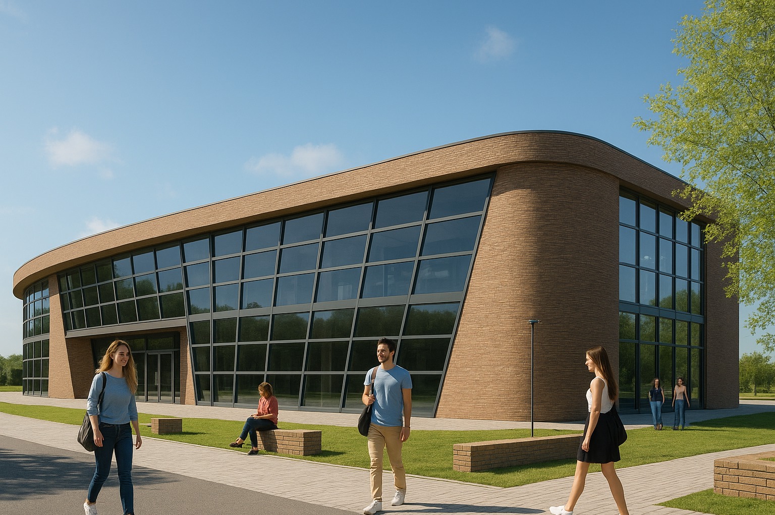 HydePark Library exterior view1