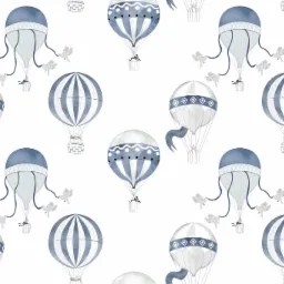 Autorski wzór. Wykorzystany został do uszycia kołderek i pajacyków dla dzieci.