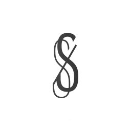 Moje logo :)
Całkiem fajnie jest być sowim własnym klientem. Nie obyło się bez poprawek! 
Początkowo inspirowane spinaczem biurowym. 