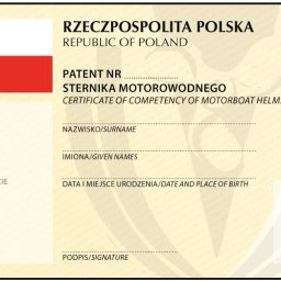 Polski patent sternika motorowodnego