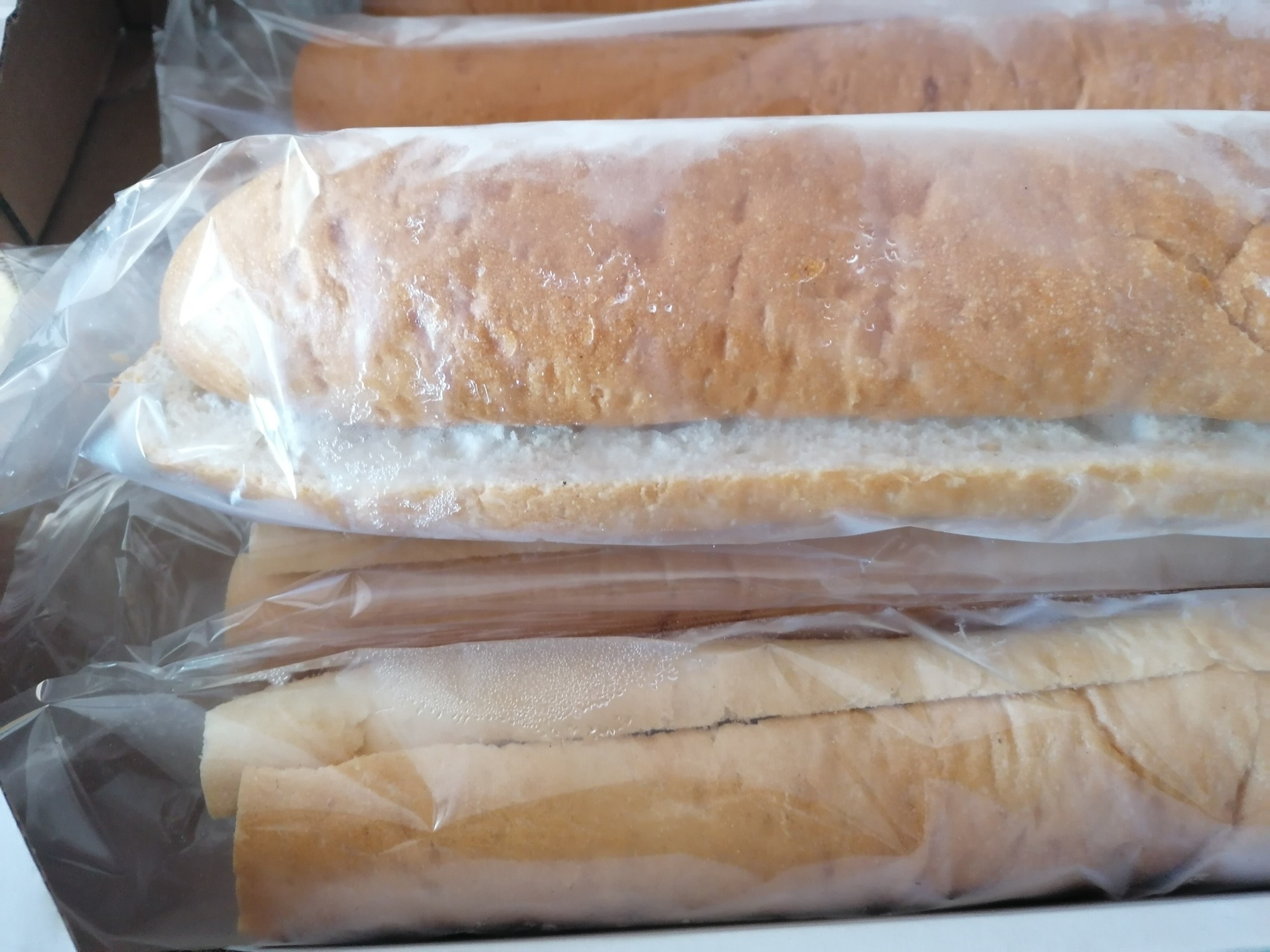 Bagietka (spód do zapiekanek) 50cm przekrojona