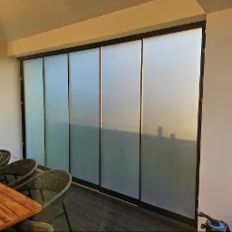 Systemy przesuwne wielotorowe, zabudowy tarasów . Zielona Góra