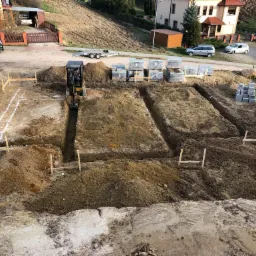 Wykop pod fundament