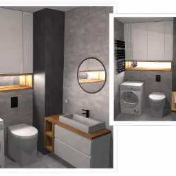 Wstępny Projekt 2 Szafek do Łazienki